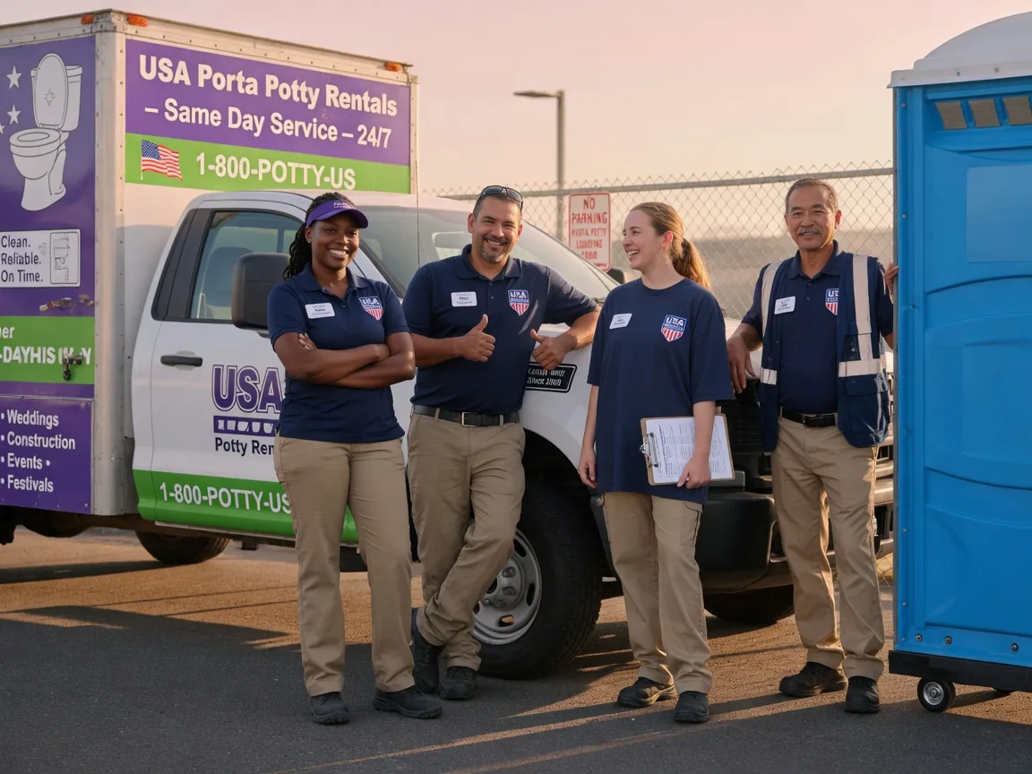 Porta Potty Rental company in Pinole, CA
